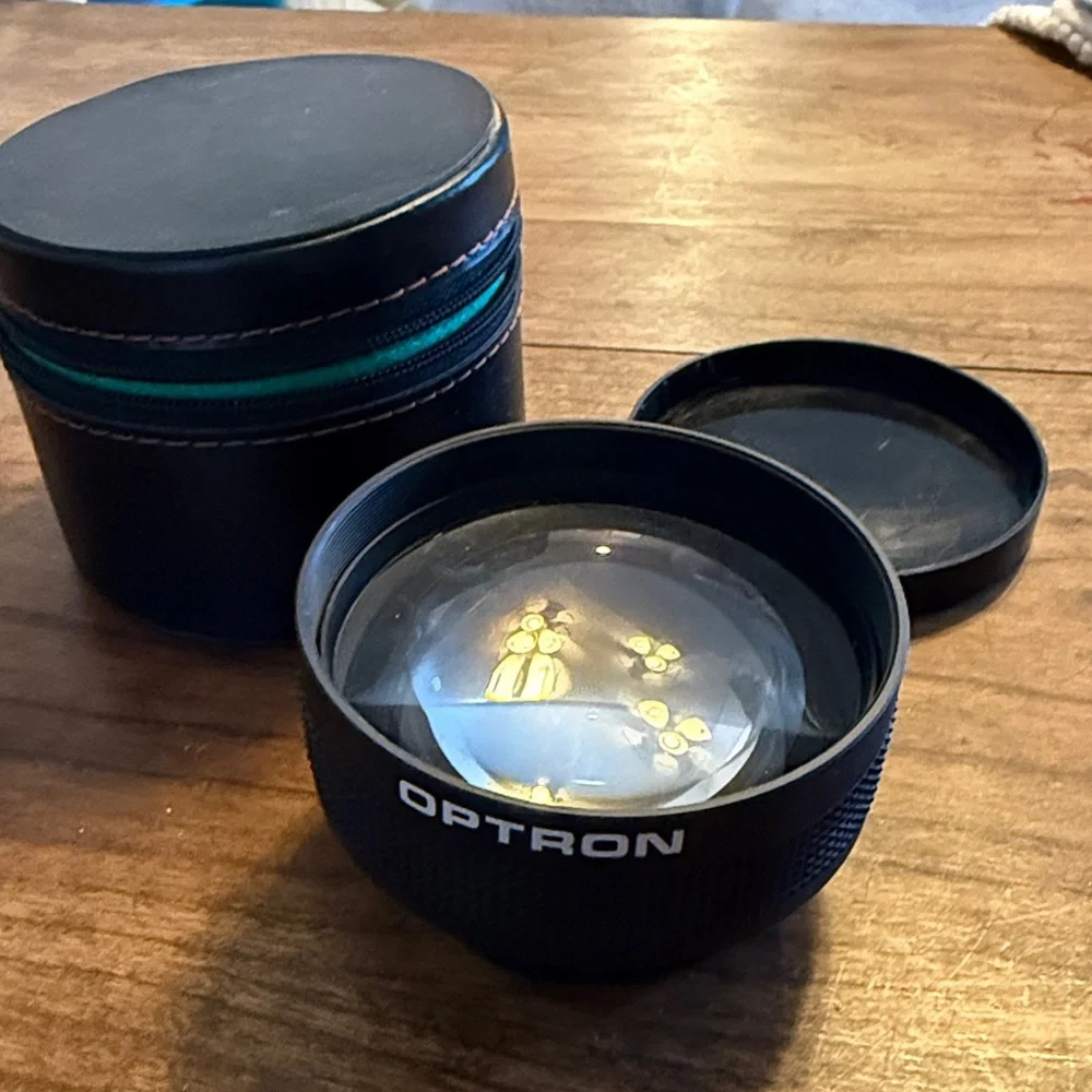 Optron 2.2x telephoto auxiliary lens